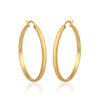 Matte Hoop Earrings