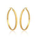 Matte Hoop Earrings by Christina Greene