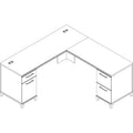 Bush Enterprise Collection L-Desk Pedestal, 70.13" x 70.13" x 29.75", Mocha Cherry, (Box 1 of 2)