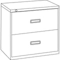 HON 400 Series Lateral File, 2 Legal/Letter-Size File Drawers, Putty, 36" x 18" x 28"