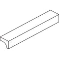 HON BL Series Field Installed Contemporary Pull, Linear, 4.75 x 0.75 x 0.75, Silver, 2/Carton
