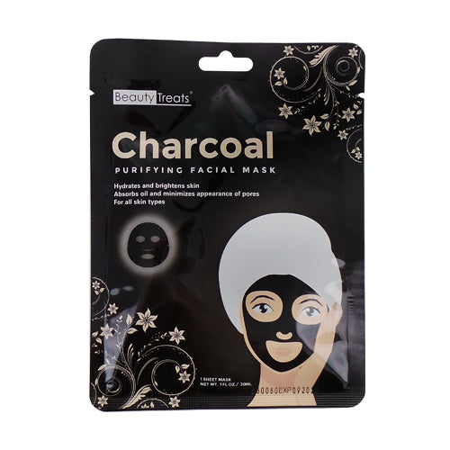BEAUTY TREATS Charcoal Purifying Facial Mask by Avera Group
