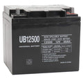 Cart Sealed Lead Acid Battery for Premium Power Universal 12V 50A AGM by Texas Depot