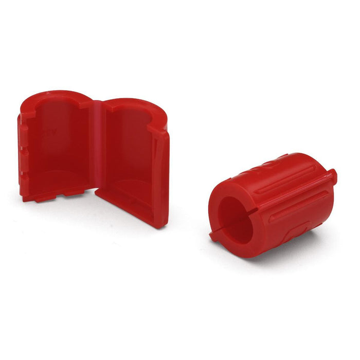 Red Tamper-Evident Port Caps for IV Lines (100 Count Bag) by Pasteur Pharmacy