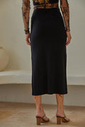 Que Sera Sera Skirt: Black by Boutique 23