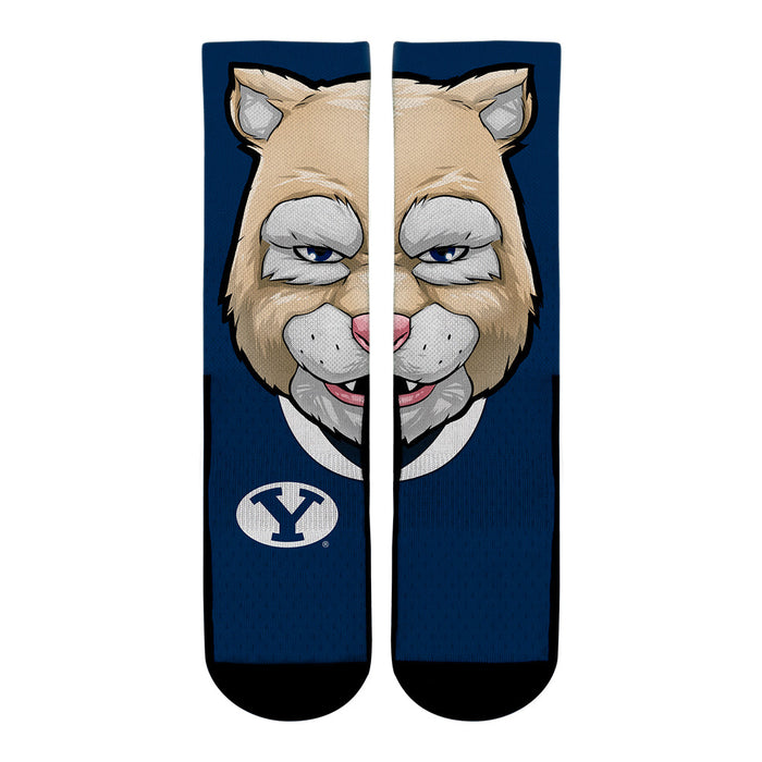 BYU Cougars - Cosmo Mascot by Rock 'Em Socks