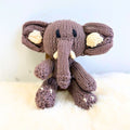 Knit Buddy | Peanut the elephant by Finn + Emma
