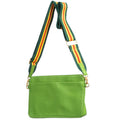 Sophia Full-Grain Leather Convertible Waist Bag by MiamiLeathers.com