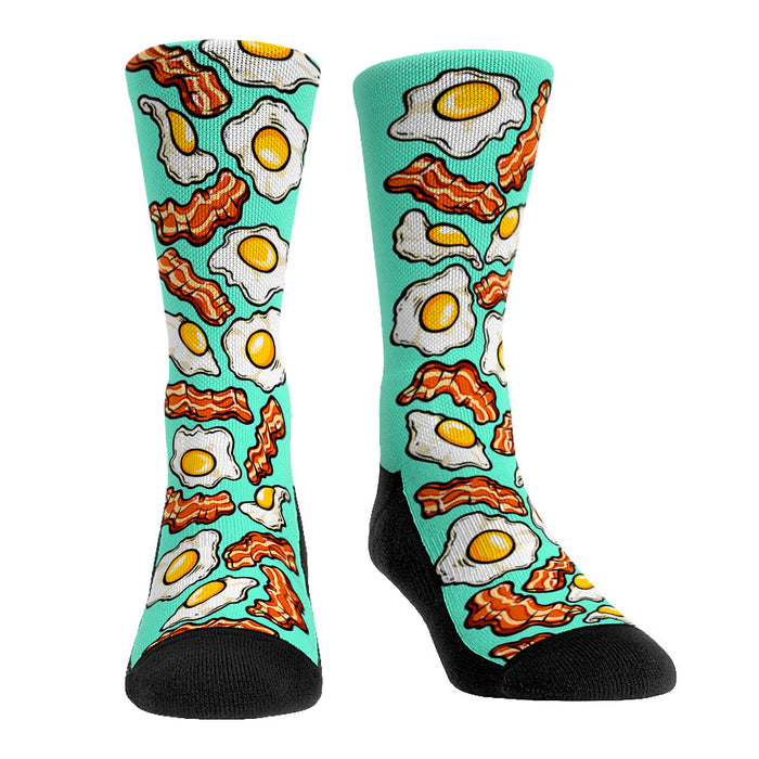 Bacon & Eggs - All-Over by Rock 'Em Socks