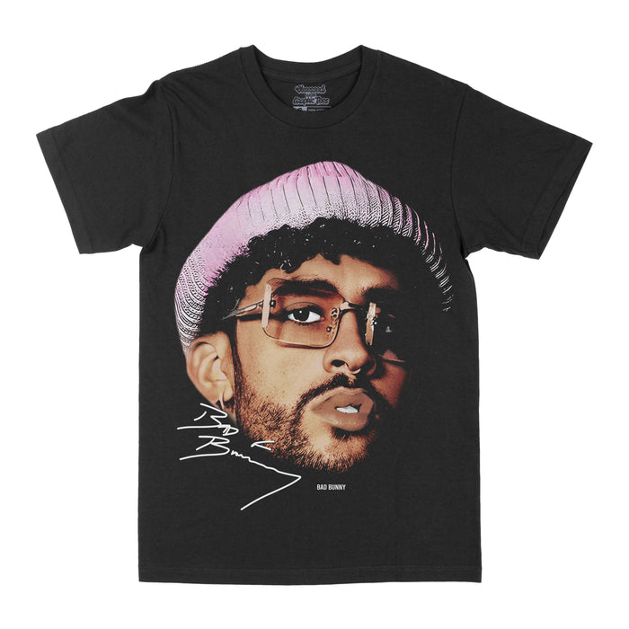 Bad Bunny "Big Face" Graphic Tee by Obsessed with graphic tees