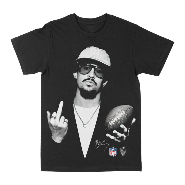 Bad Bunny "Superbowl Flipping It" Graphic Tee by Obsessed with graphic tees