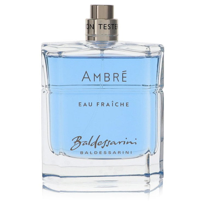 Baldessarini Ambre Eau Fraiche by Hugo Boss Eau De Toilette Spray (Tester) 3 oz for Men by Avera Group