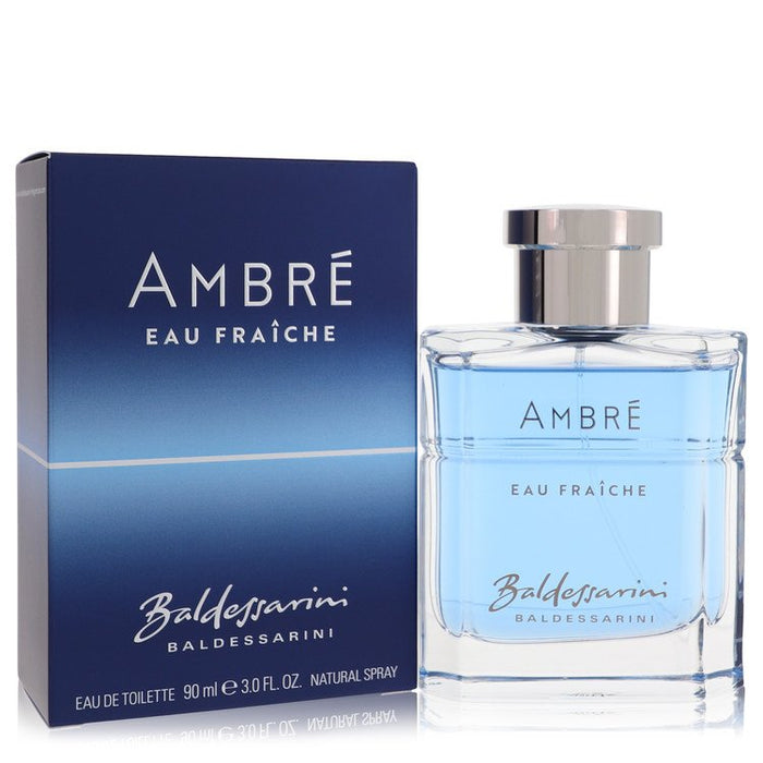 Baldessarini Ambre Eau Fraiche by Hugo Boss Eau De Toilette Spray 3 oz for Men by Avera Group