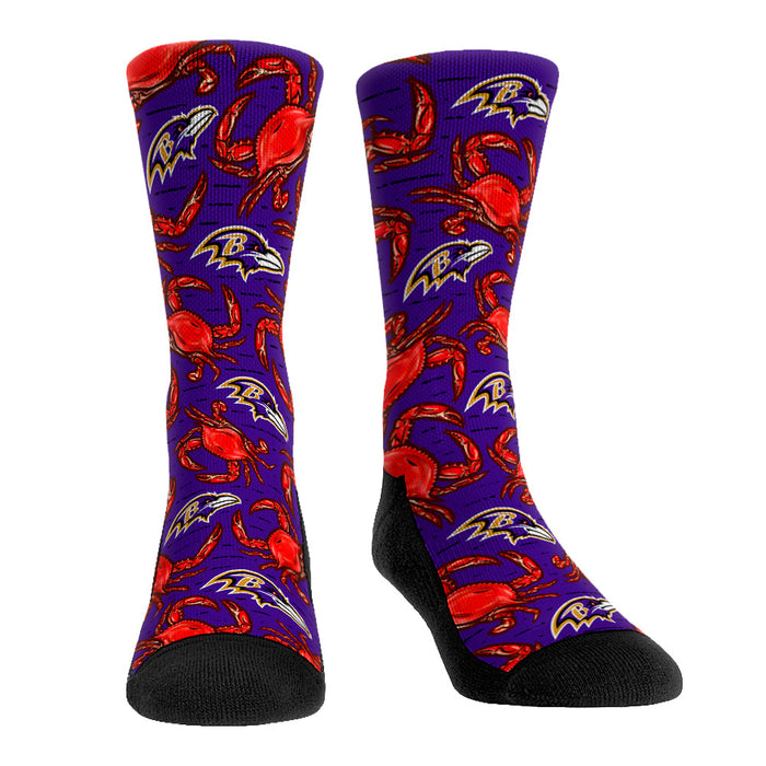 Baltimore Ravens - Crabs by Rock 'Em Socks