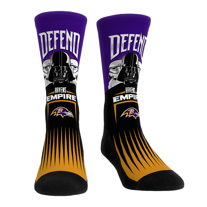 Baltimore Ravens - Star Wars - Defend The Empire by Rock 'Em Socks