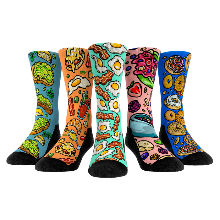 Basic Brunch Bundle 5-Pack by Rock 'Em Socks
