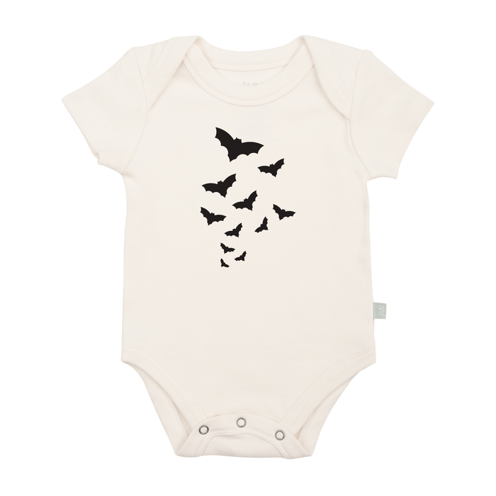 graphic bodysuit | bats by Finn + Emma