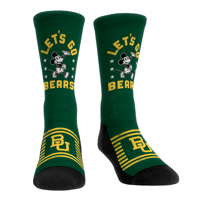Baylor Bears - Disney - Let's Go! by Rock 'Em Socks