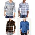 American Rag Mens Medium-Weight Cotton Button-Down Shirt by Vanessa Jane