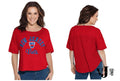NBA New Jersey Nets Adult Women Touch Base Reversible Tee, Size XL by Vanessa Jane