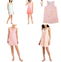 Jenni Printed Tank Chemise Nightgown by Vanessa Jane