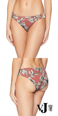 Roxy Juniors Printed Softly Love Full Bikini Swimsuit Bottom by Vanessa Jane
