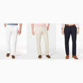 Club Room Mens Flat Front Button-Zip Fly Chino Pants by Vanessa Jane