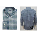 Club Room Men’s Classic/Regular Fit Stretch Plaid Dress Shirt by Vanessa Jane