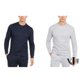 Alfani Mens Pinstripe Stretch Crew Sweatshirt by Vanessa Jane