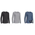 Eastern Mountain Womens Solid Organic Cotton Long-Sleeve Tee by Vanessa Jane