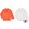 First Impressions Baby Cotton Polo Shirt Long Sleeve by Vanessa Jane