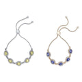 Charter Club Crystal and Stone Slider Bracelet by Vanessa Jane