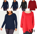 Karen Scott Plus Size Cotton Marled-Knit Tunic Top by Vanessa Jane