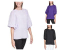Calvin Klein Balloon-Sleeve Top by Vanessa Jane