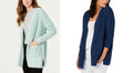 Style and Co Chenille Open-Front Cardigan by Vanessa Jane