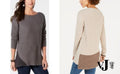 Style & Co Petite Colorblocked Tunic Sweater by Vanessa Jane