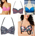 Sundazed Nixie Underwire Bra-Sized Halter Bikini Top by Vanessa Jane