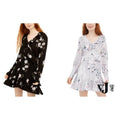 American Rag Juniors Printed Ruffle-Trimmed Wrap Dress by Vanessa Jane