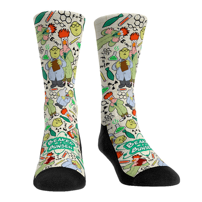 Beaker & Dr. Bunsen Honeydew - All-Over by Rock 'Em Socks