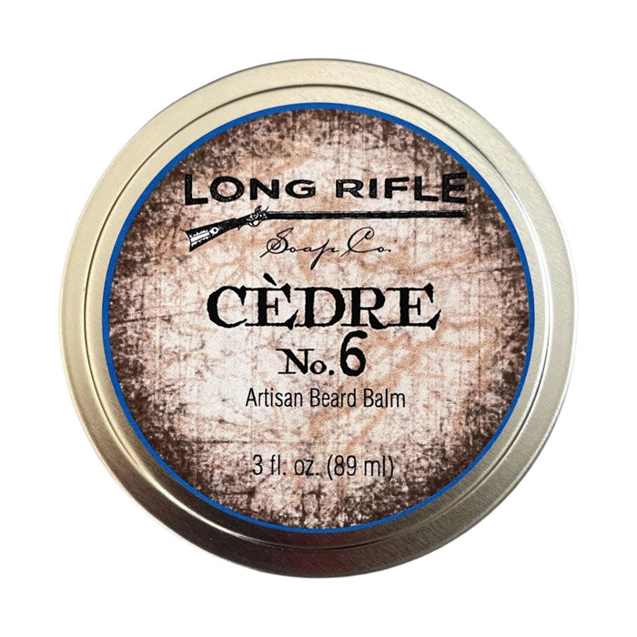 Long Rifle Soap Co. Cedre No.6 Beard Balm/Oil Collection by Pasteur Pharmacy