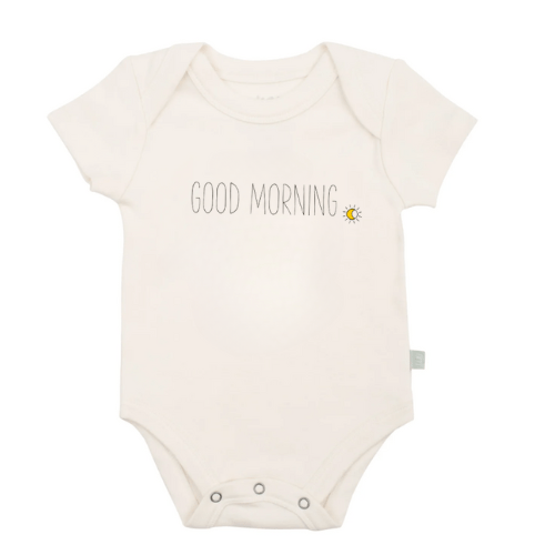 graphic bodysuit | good morning by Finn + Emma