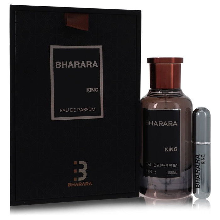 Bharara King by Bharara Beauty Eau De Parfum Spray + Refillable Travel Spray 3.4 oz for Men by Avera Group