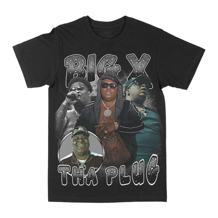 Big X Tha Plug Graphic Tee by Obsessed with graphic tees