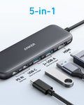 Refurbished Anker <b>332</b> USB-C Hub (5-in-1) by Anker