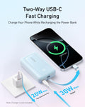 Anker Zolo Power Bank (10K, 30W) with a 5.4-inch (13.7 cm) built-in USB-C cable. by Anker