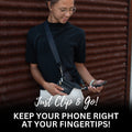 Clip & Go Strap with Pouch - Solid Collection by SaveTheGirls