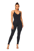 Spaghetti Strap Stretchy Jumpsuit by The House of Stylez