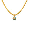 Blue Grotto Pendant Necklace
