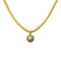 Blue Grotto Pendant Necklace by Christina Greene