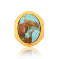 Blue Lagoon Statement Ring - Turquoise by Christina Greene